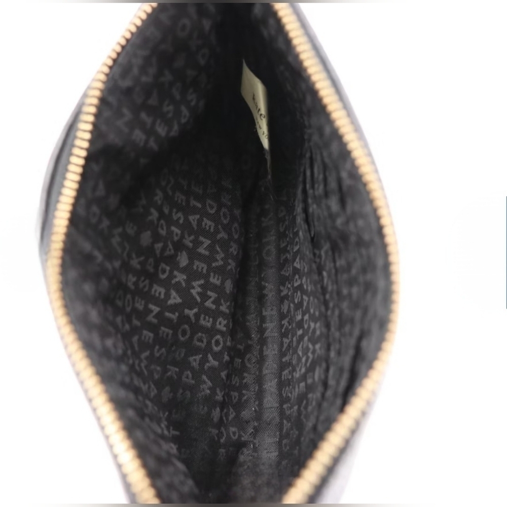 Kate Spade New York | Chester Street Tinie Leather Wristlet Clutch | Black - Picture 4 of 6